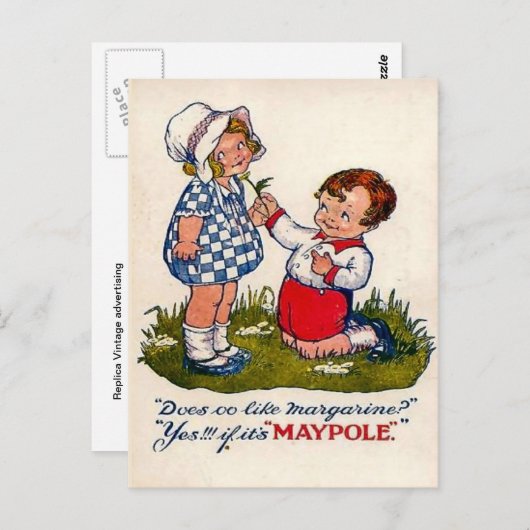  adverteren, Magarine Briefkaart (Voorkant / Achterkant)