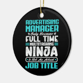 Adverteren Manager Functietitel Beroepsvaardighede Keramisch Ornament (Links)