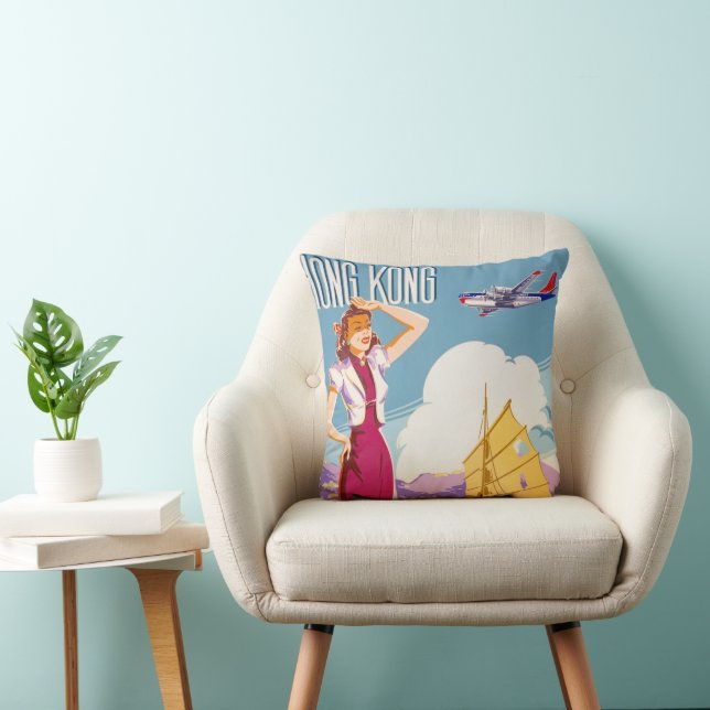  Adverteren Northwest Airlines-Poster Kussen (Stoel)