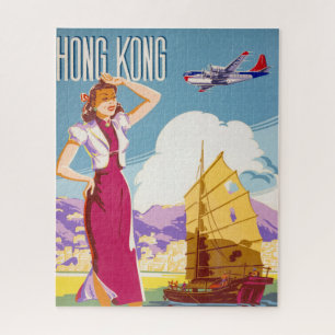  Adverteren Northwest Airlines-Poster Legpuzzel