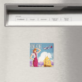  Adverteren Northwest Airlines-Poster Magneet (Insitu (Vaatwasser))