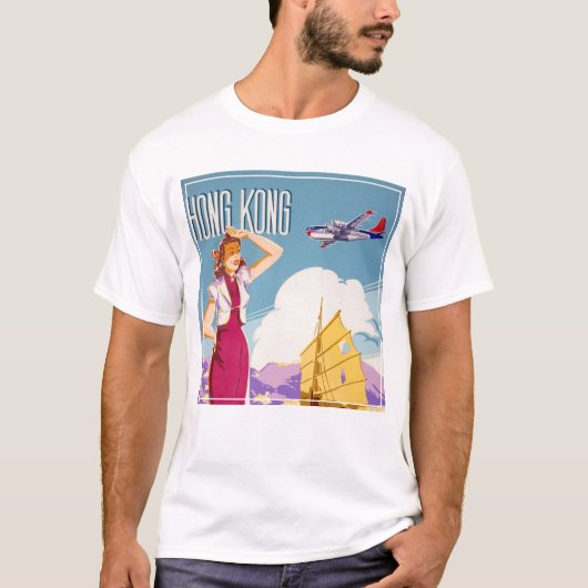  Adverteren Northwest Airlines-Poster T-shirt (Voorkant)