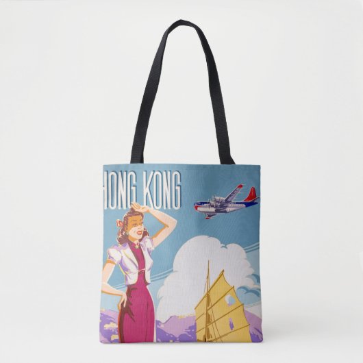  Adverteren Northwest Airlines-Poster Tote Bag (Voorkant)