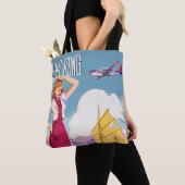  Adverteren Northwest Airlines-Poster Tote Bag (Dichtbij)