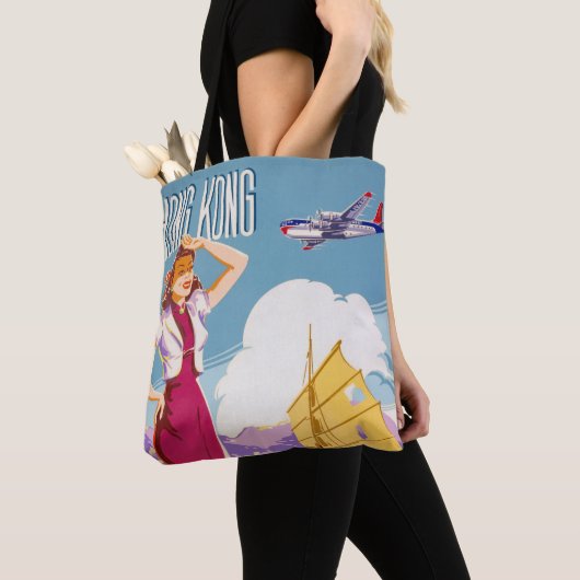  Adverteren Northwest Airlines-Poster Tote Bag (Dichtbij)