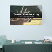 Adverteren over bedrijfsverbod voor het gebruik va spandoek (Beurs)