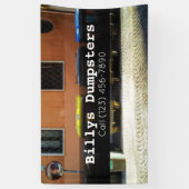 Adverteren over Rental Business Spandoek (Verticaal)