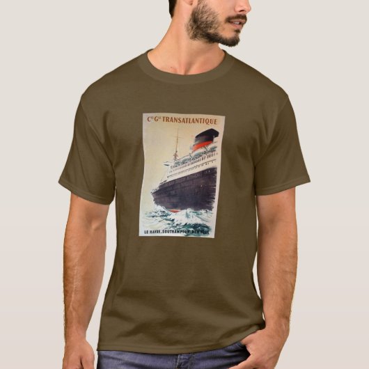  Adverteren Poster Art Cruise French T-shirt (Voorkant)