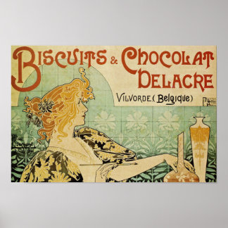 Adverteren Poster Chocolade Frans