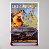 Adverteren Poster van de AutoCycli 1914  (Voorkant)
