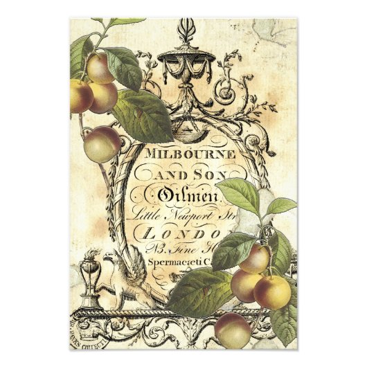  adverteren poster van een handelaar (Voorkant)