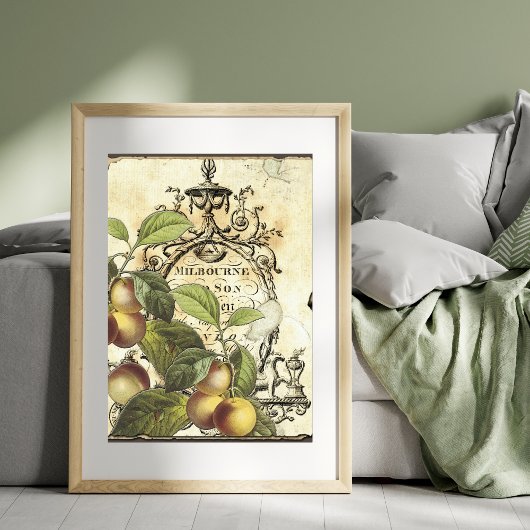 adverteren poster van een handelaar