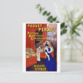  Adverteren Poster van Paquet Pernot herstellen Briefkaart (Staand voorkant)