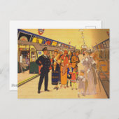  Adverteren Poster voor de metro van Londen Briefkaart (Voorkant / Achterkant)