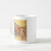  Adverteren Poster voor de metro van Londen Koffiemok (Voorkant links)