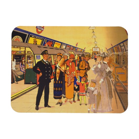  Adverteren Poster voor de metro van Londen Magneet (Horizontaal)
