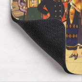 Adverteren Poster voor de metro van Londen Muismat (Hoek)