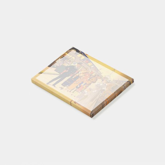  Adverteren Poster voor de metro van Londen Post-it® Notes (Schuin)