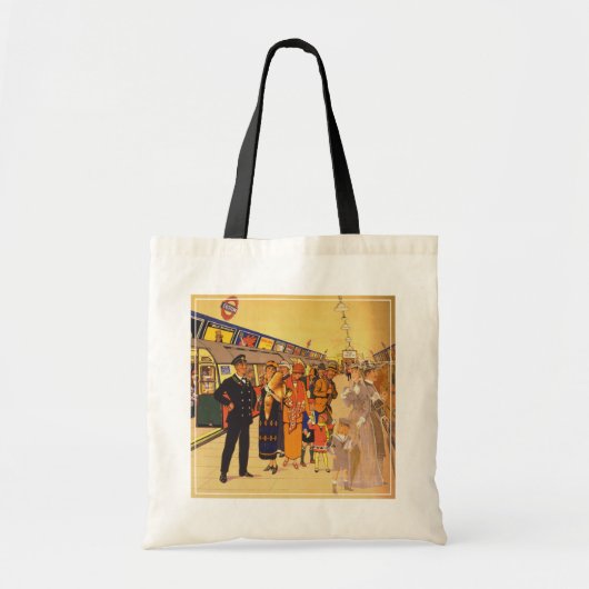  Adverteren Poster voor de metro van Londen Tote Bag (Voorkant)