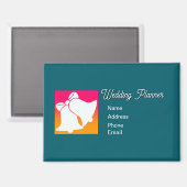 Adverteren Promoten Wedding Planner Magneet (Voorkant / Achterkant)