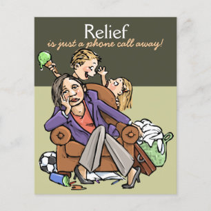Adverteren promotiekaart voor huishoudelijke appar flyer