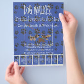 Adverteren promotiemateriaal flyer (Hand)