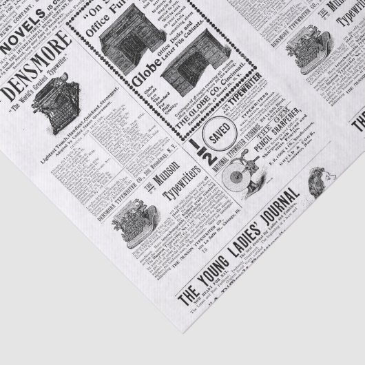 Adverteren Tissuepapier (Detail)