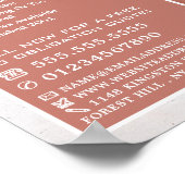 Adverteren verfbeklede wand, schilder en decorator poster (Hoek)