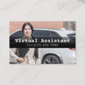 Adverteren Virtual Assistant Gig Visitekaartje (Voorkant)