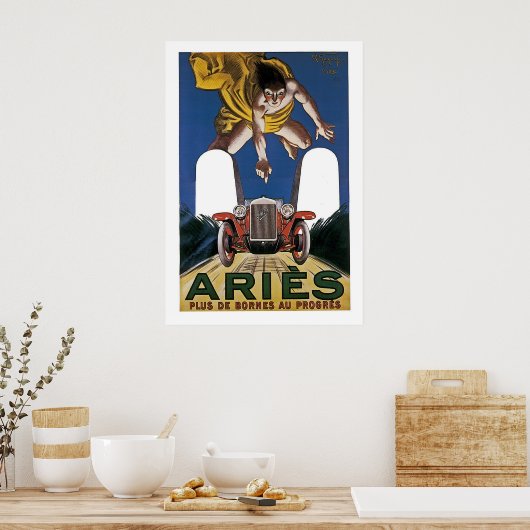 Advertisatie  Aries Poster (Keuken)