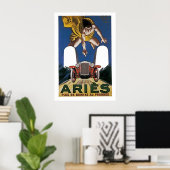 Advertisatie  Aries Poster (Thuiskantoor)