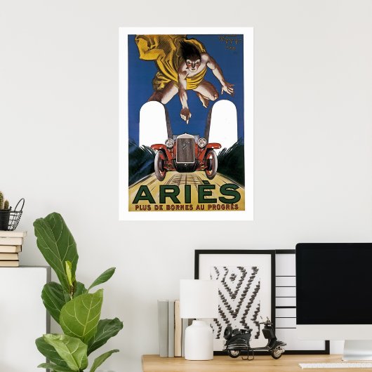 Advertisatie  Aries Poster (Thuiskantoor)