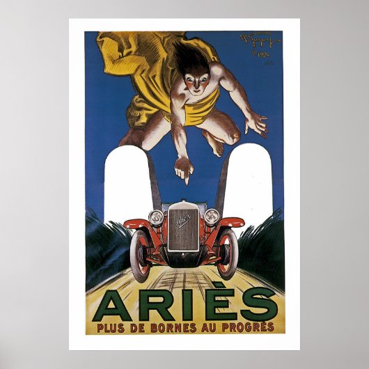 Advertisatie  Aries Poster (Voorkant)