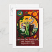 Advertisatie op de dag van toelating, Staatsfestiv Briefkaart (Voorkant / Achterkant)