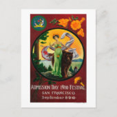 Advertisatie op de dag van toelating, Staatsfestiv Briefkaart (Voorkant)