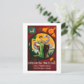 Advertisatie op de dag van toelating, Staatsfestiv Briefkaart (Staand voorkant)