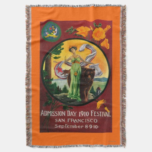 Advertisatie op de dag van toelating, Staatsfestiv Deken (Voorkant Verticaal)