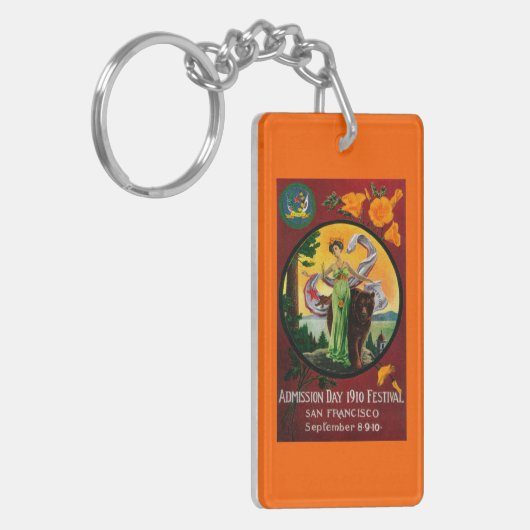 Advertisatie op de dag van toelating, Staatsfestiv Sleutelhanger (Voorkant Links)