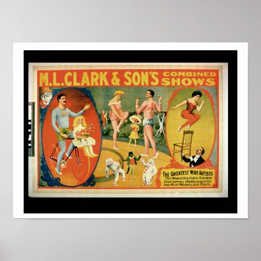 Advertisatie voor 'De grootste draadkunstenaars in Poster (Voorkant)