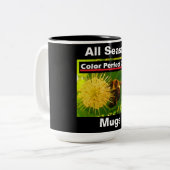 Advertisement Bumblebee Nectar All Season Tweekleurige Koffiemok (Voorkant links)