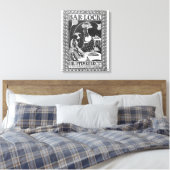 Advertisement voor borden-Lock-schrijfmachines, c. Canvas Afdruk (Insitu (Slaapkamer))