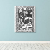 Advertisement voor borden-Lock-schrijfmachines, c. Canvas Afdruk (Insitu (Houten vloer))