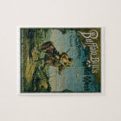 Advertisement voor 'Buffalo Bill's Wilde West and  Legpuzzel (Horizontaal)