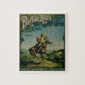 Advertisement voor 'Buffalo Bill's Wilde West and  Legpuzzel (Verticaal)