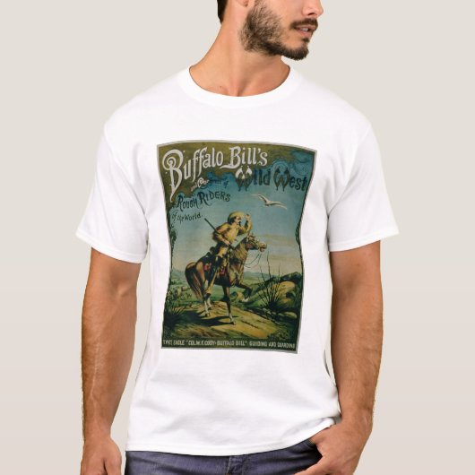 Advertisement voor 'Buffalo Bill's Wilde West and  T-shirt (Voorkant)