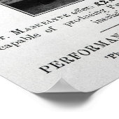 Advertisement voor de mysteries van Maskelyne & De Poster (Hoek)