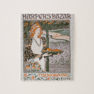 Advertisement voor de Thanksgiving editie "Har Legpuzzel