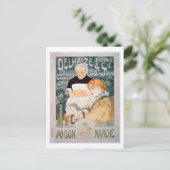 Advertisement voor Delhaize, Brothers en Co. op de Briefkaart (Staand voorkant)