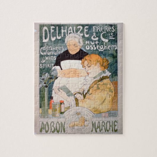 Advertisement voor Delhaize, Brothers en Co. op de Legpuzzel (Verticaal)