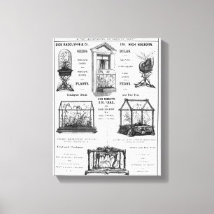 Advertisement voor "Dick Radclyffe & Co." Rustisch Canvas Afdruk